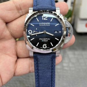VSF Panerai PAM1157 – 44mm Luminor Marina Blue Dial Replica with P.9010 Clone Movement
