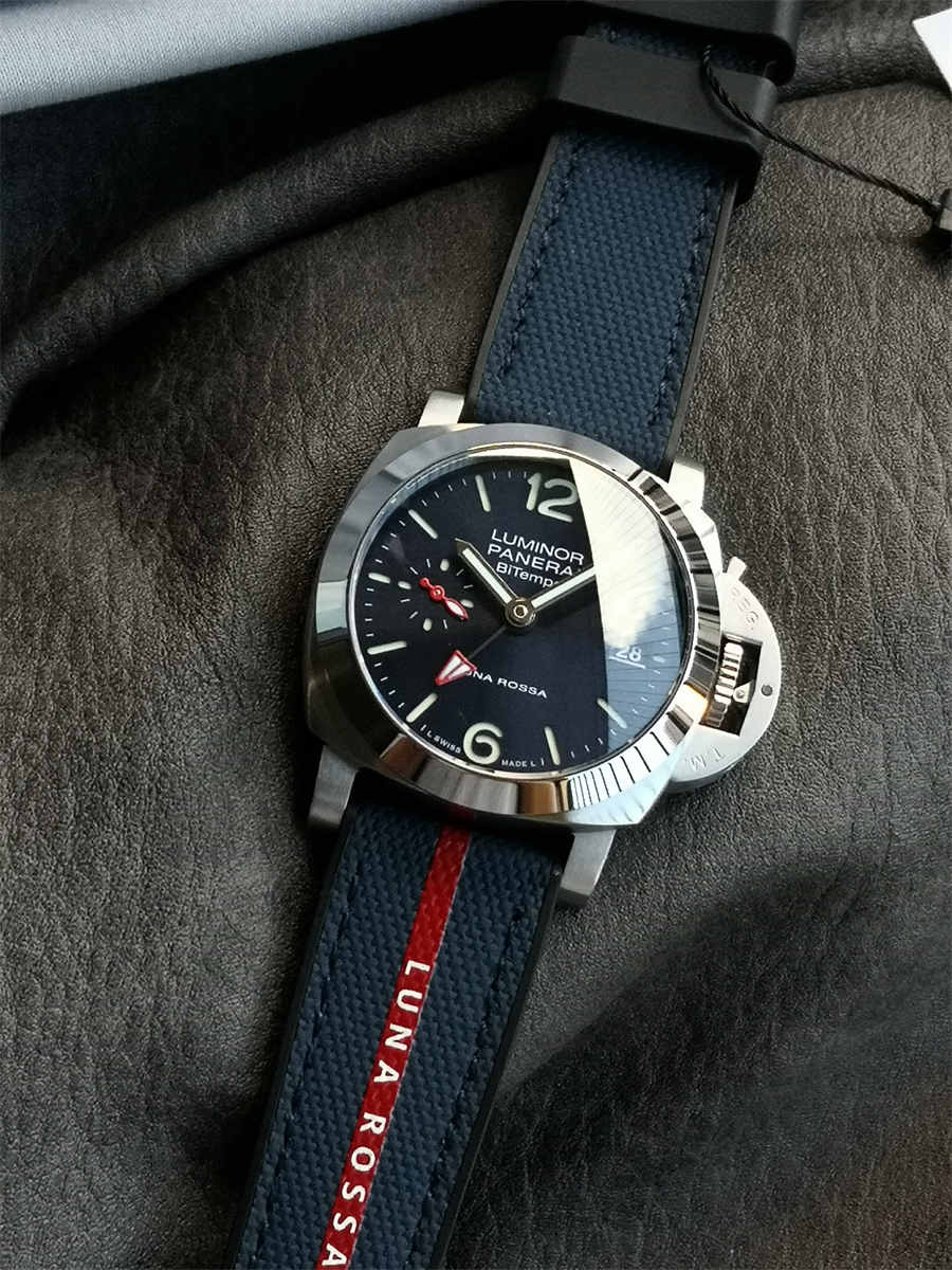 VSF Watches Panerai PAM01404 – 40mm Luminor Quaranta Luna Rossa GMT Super Clone