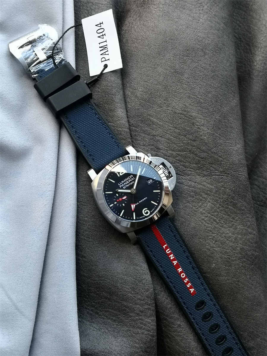 VSF Watches Panerai PAM01404 – 40mm Luminor Quaranta Luna Rossa GMT Super Clone - Image 5