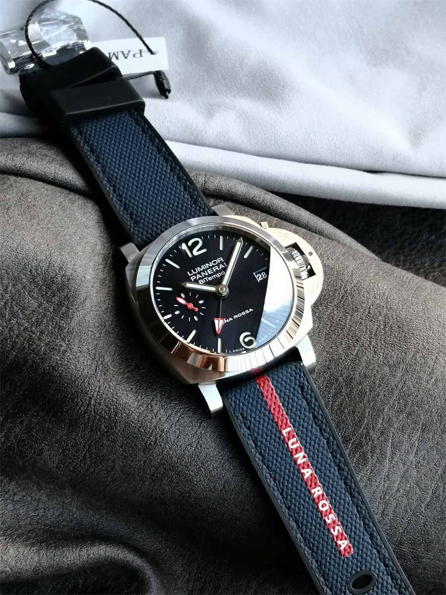 VSF Watches Panerai PAM01404 – 40mm Luminor Quaranta Luna Rossa GMT Super Clone - Image 6