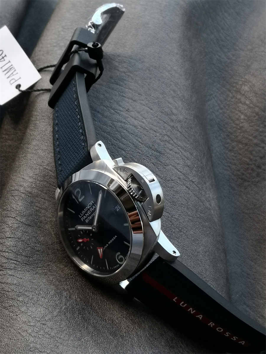 VSF Watches Panerai PAM01404 – 40mm Luminor Quaranta Luna Rossa GMT Super Clone - Image 8