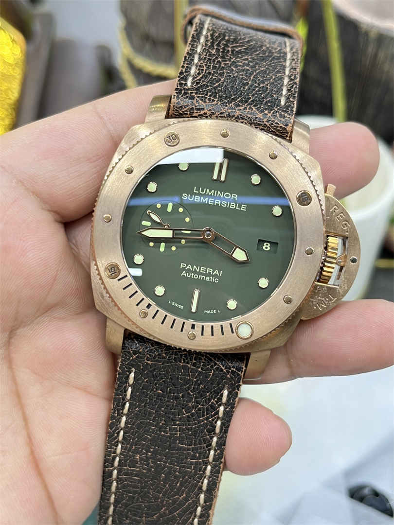VS Factory PAM382 – 47mm Bronzo Replica | Panerai Luminor Submersible Automatic Watch - Image 2