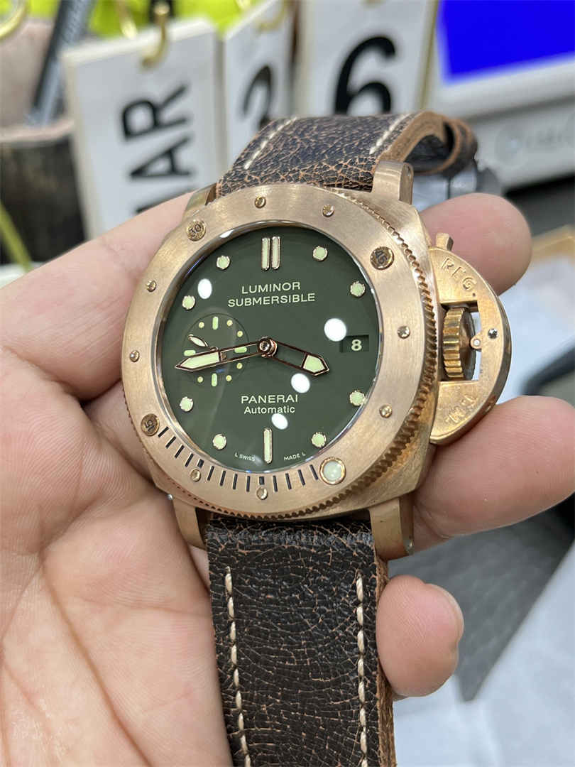 VS Factory PAM382 – 47mm Bronzo Replica | Panerai Luminor Submersible Automatic Watch - Image 5