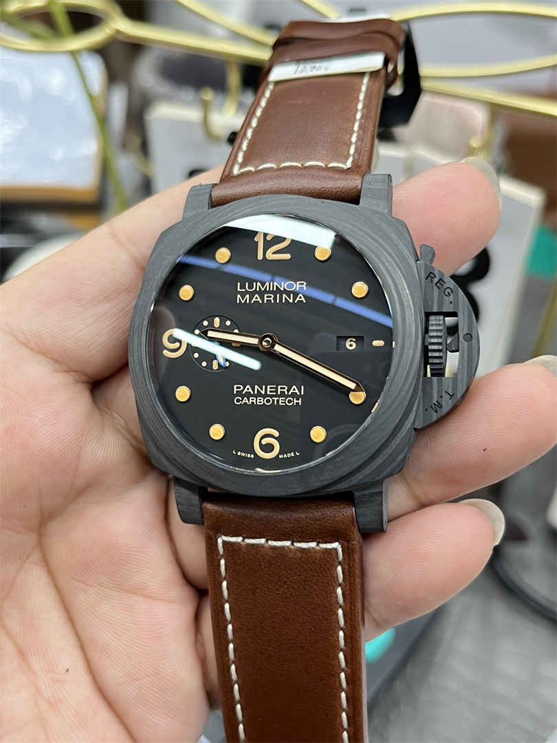 VS Factory PAM00661 – 44mm Luminor 1950 Carbotech-Style Automatic Watch Replica - Image 4