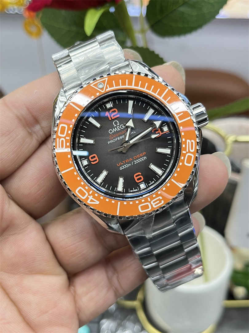 VS Factory Omega Seamaster Replica Planet Ocean 600M 45.5mm Orange – Master 8912 Movement - Image 2
