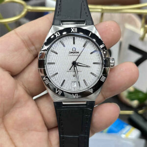 Omega Constellation Replica 41mm White Dial – Premium Ceramic Bezel & 8900 Automatic Movement