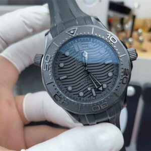 VSF Seamaster 300M Black Ceramic Replica – 43.5mm Full Black Diver Watch