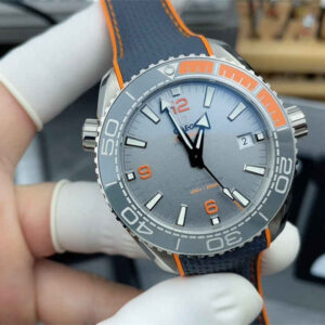 VSF Seamaster 600M Grey Orange Replica – 43.5mm Titanium Diver Watch