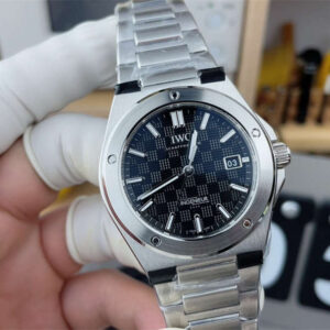 IWC Ingenieur Replica Black Dial – Premium V7 Edition Automatic Stainless Steel Watch