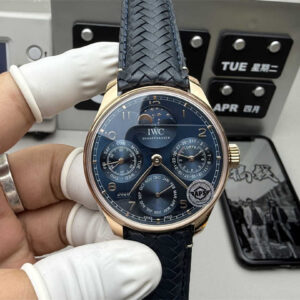 Premium IWC Portuguese Perpetual Calendar Replica – 44mm Luxury Automatic Watch by APS Factory