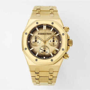 AP 26240BA Replica – Luxury Yellow Gold Royal Oak Chronograph by APS Factory