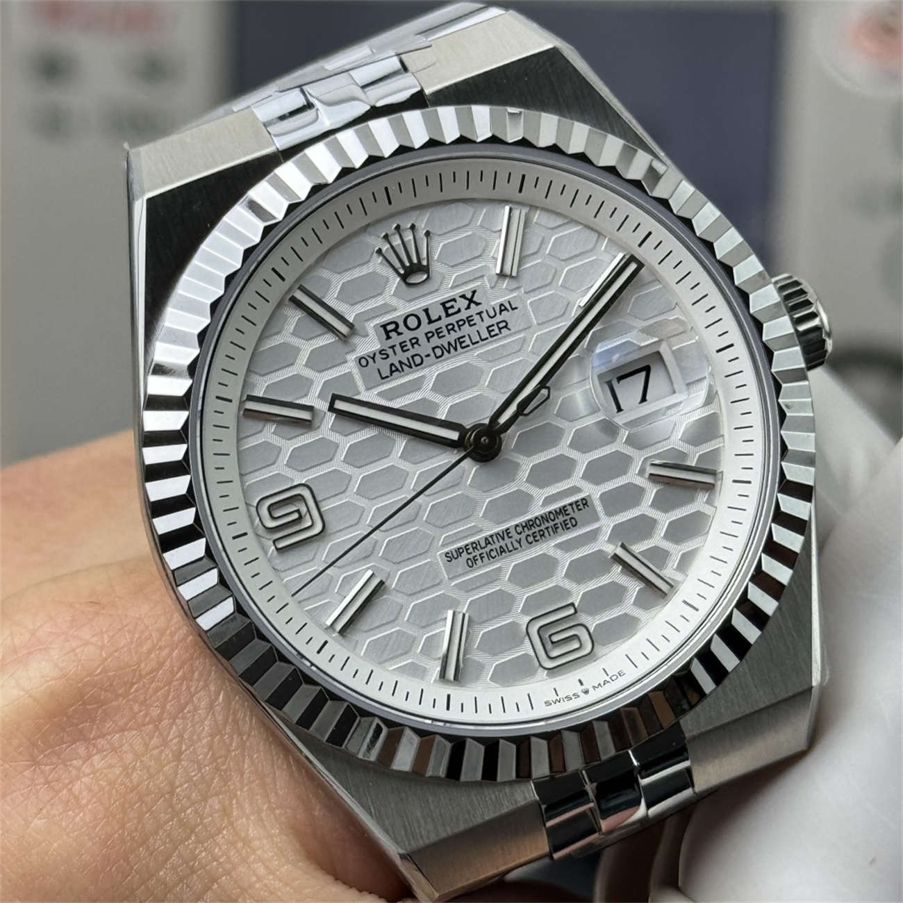 Rolex Land-Dweller Replica M127334-0001 – 3B Factory 2025 Integrated 40mm Oystersteel Sports Model - Image 3