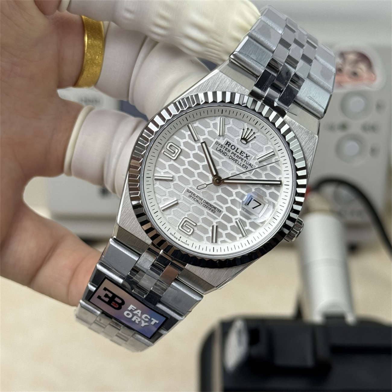 Rolex Land-Dweller Replica M127334-0001 – 3B Factory 2025 Integrated 40mm Oystersteel Sports Model - Image 5