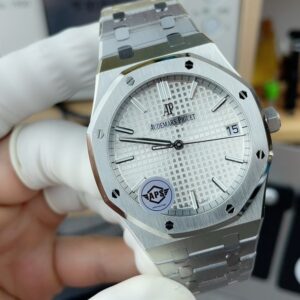 Audemars Piguet 15500 White – APS Factory Royal Oak 41mm Stainless Steel Automatic Watch