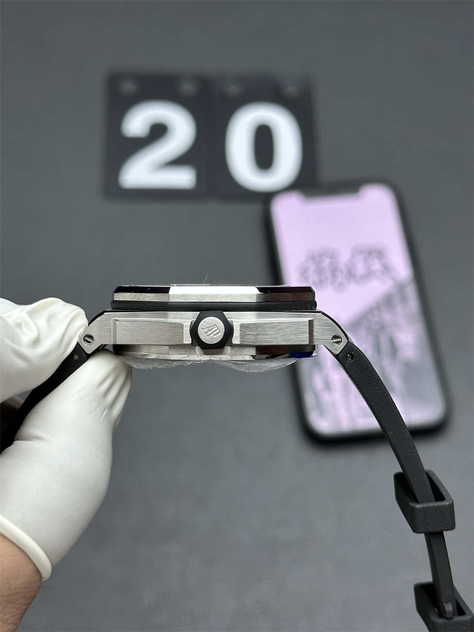 APS Factory Audemars Piguet 15710 White Dial Diver — Premium Royal Oak Offshore 42mm Replica - Image 3