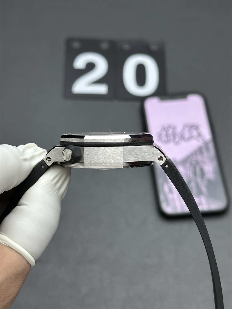 APS Factory Audemars Piguet 15710 White Dial Diver — Premium Royal Oak Offshore 42mm Replica - Image 4