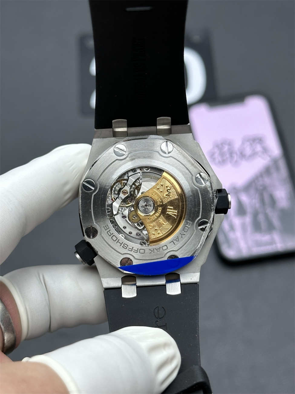 APS Factory Audemars Piguet 15710 White Dial Diver — Premium Royal Oak Offshore 42mm Replica - Image 6