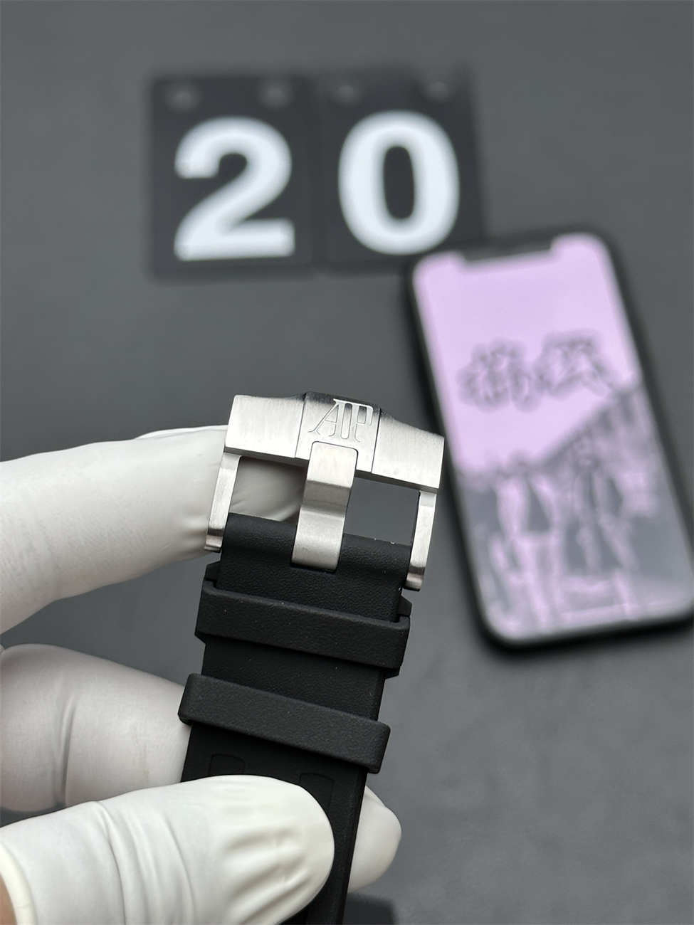 APS Factory Audemars Piguet 15710 White Dial Diver — Premium Royal Oak Offshore 42mm Replica - Image 5