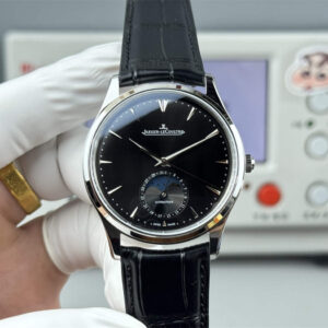 GF Factory Jaeger LeCoultre Master Ultra Thin Moon Black Dial – Premium 925 Integrated Movement