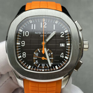 3KF Aquanaut 5968 Chronograph Carbon-Pattern Dial Super Clone Watch