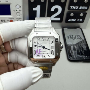 AF Factory Cartier Santos 35mm Replica – Medium Size (Miyota 9015 Movement)