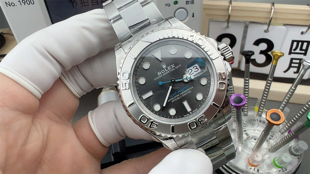 VS Factory Rolex Yacht-Master Rhodium Replica – 126622 (Dandong 3235 Movement)
