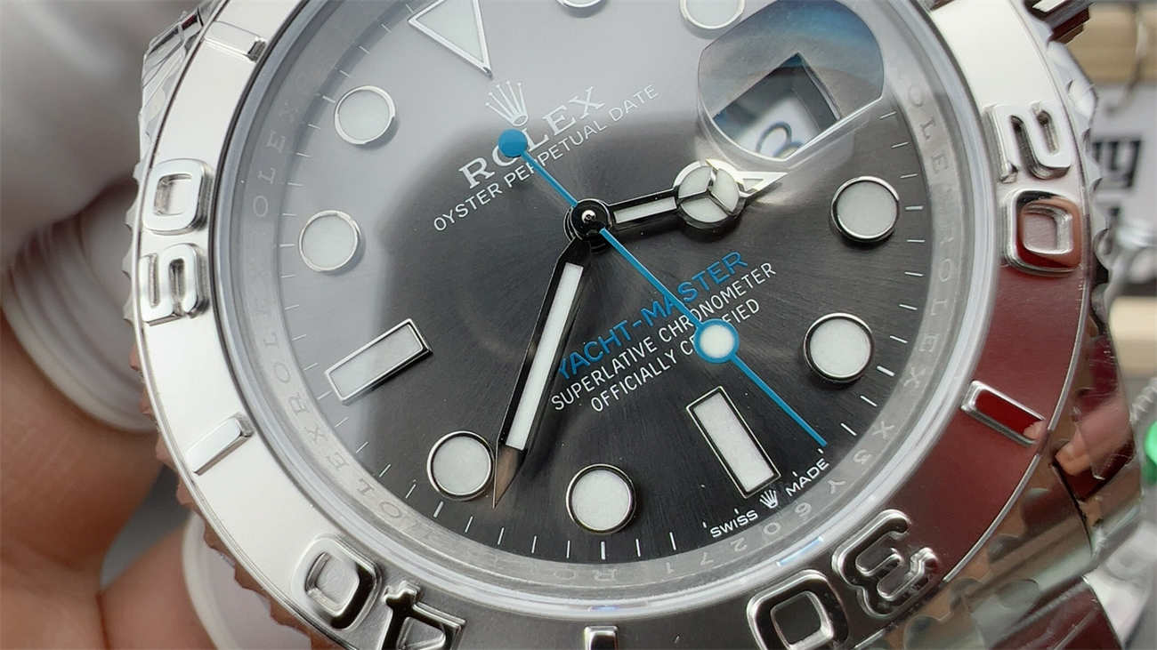 VS Factory Rolex Yacht-Master Rhodium Replica – 126622 (Dandong 3235 Movement) - Image 7