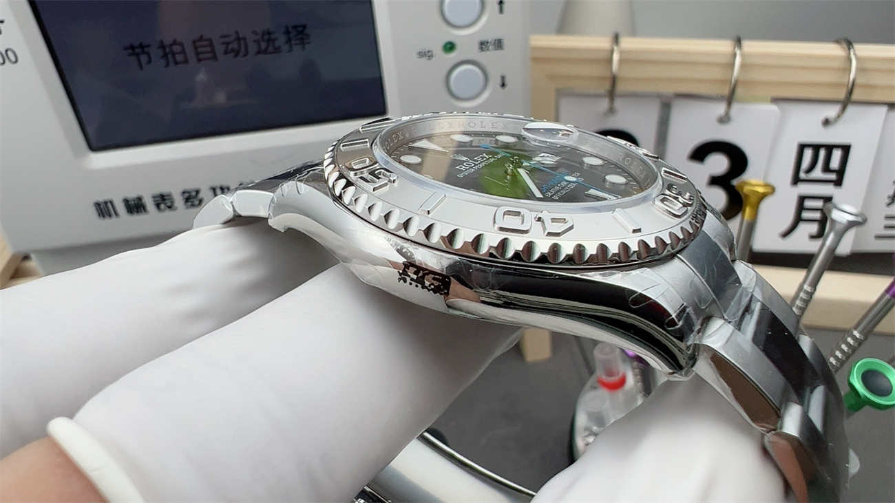 VS Factory Rolex Yacht-Master Rhodium Replica – 126622 (Dandong 3235 Movement) - Image 9