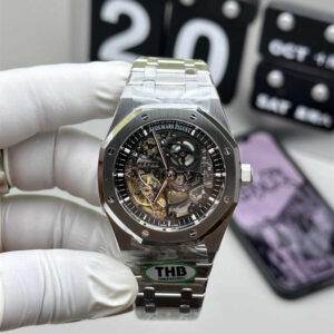 Audemars Piguet 15407 Replica – Royal Oak Double Balance Wheel Openworked 41mm Super Clone