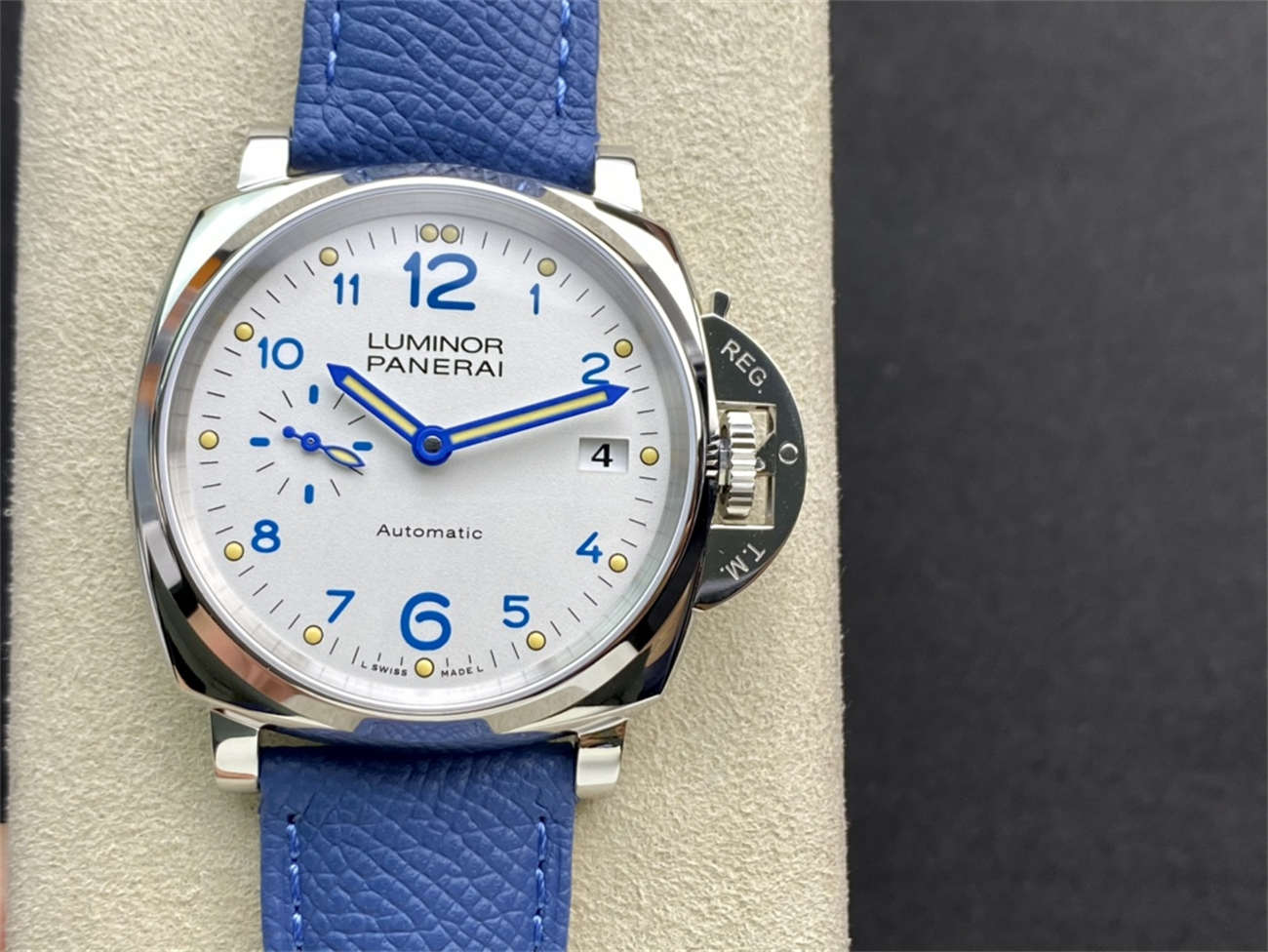 VSF Panerai PAM906 Replica – Luminor Due 42mm Ivory Dial