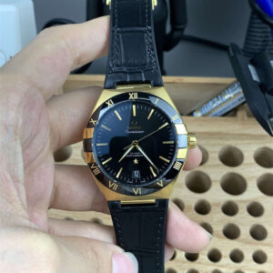 Omega Constellation Gold Replica – VS Factory 41mm Black Dial