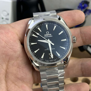 Omega Aqua Terra Replica – VS Factory Seamaster 150M Black Dial with 8900 Clone Movement