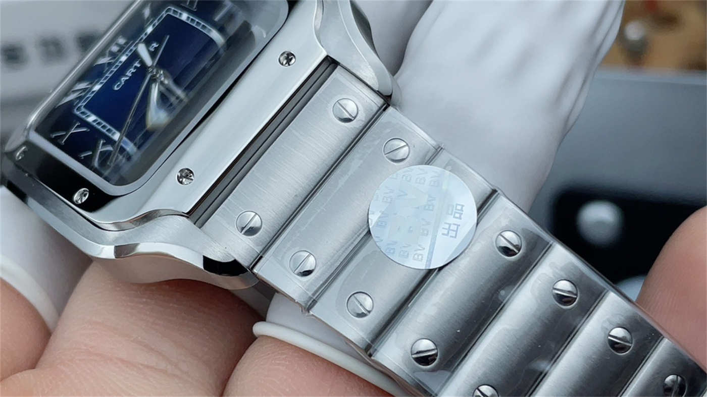 Cartier Santos Blue Dial Replica WSSA0013 Large 39.8mm – BV Factory Automatic - Image 6