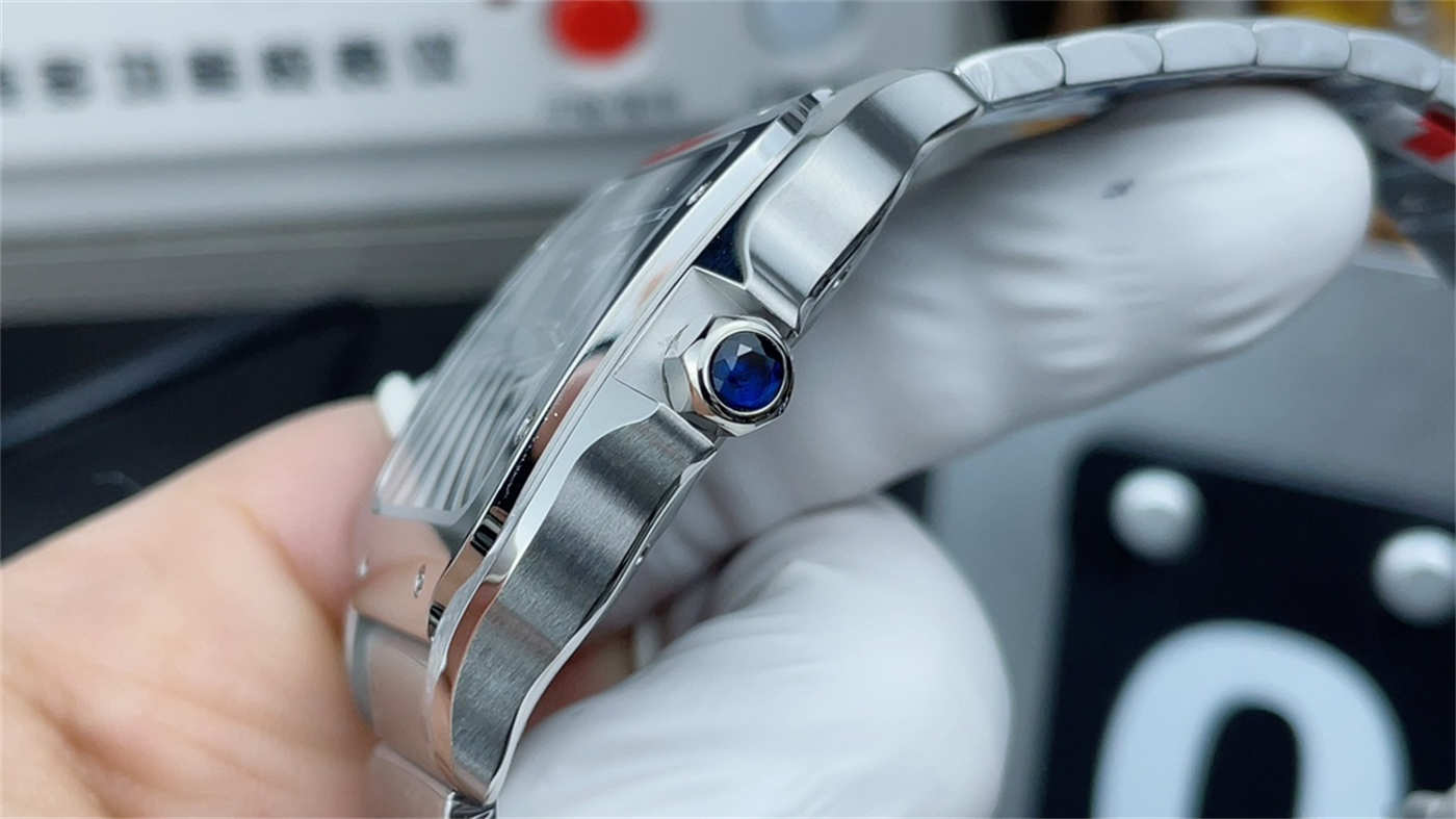 Cartier Santos Blue Dial Replica WSSA0013 Large 39.8mm – BV Factory Automatic - Image 7