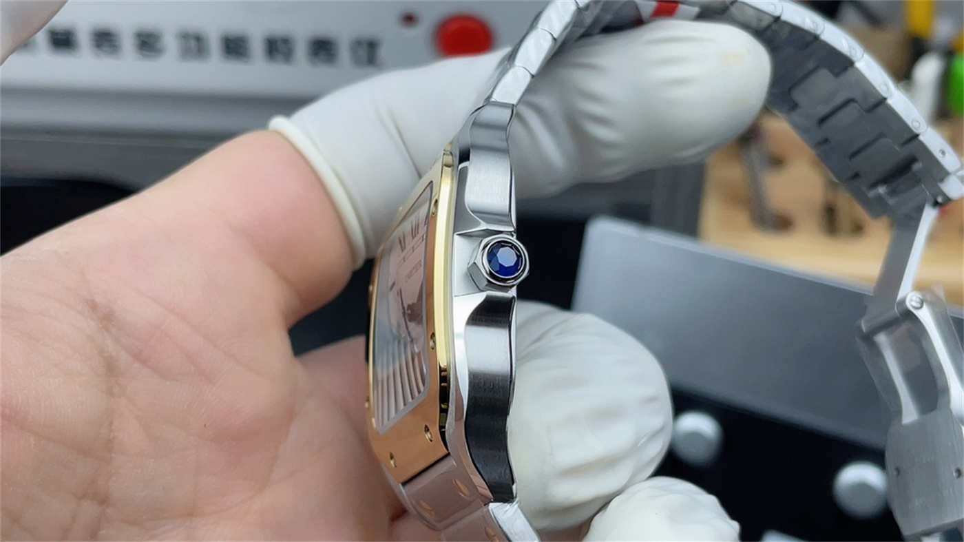 Cartier Santos W2SA0007 Replica – Medium 35.1mm Two-Tone Automatic Steel & Gold - Image 6