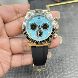 Rolex Daytona 126518LN Replica – Yellow Gold Oysterflex Chronograph