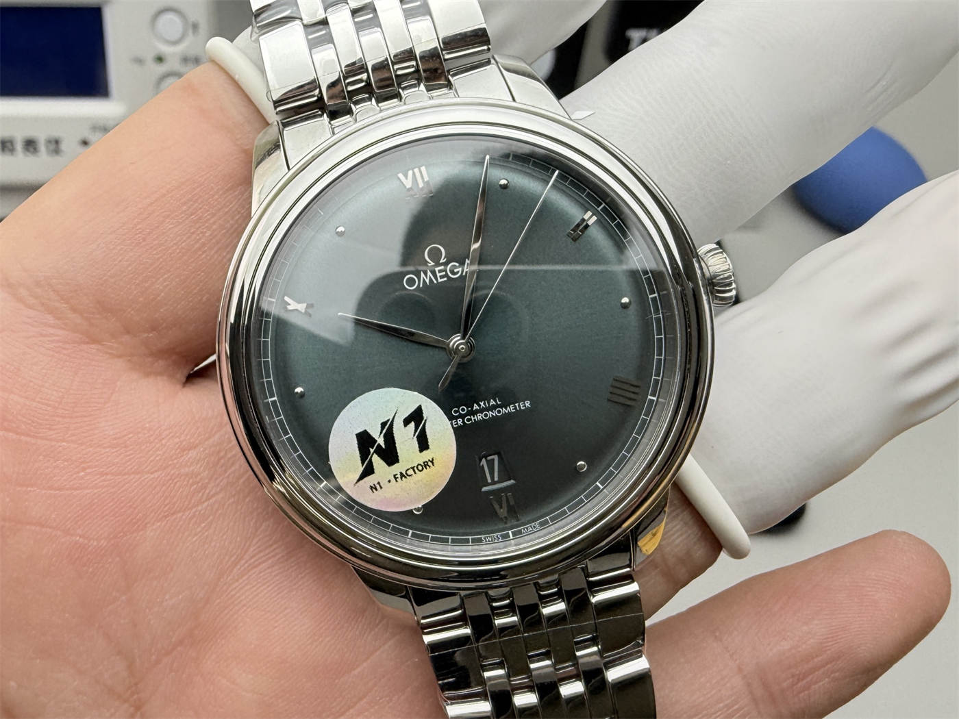 Omega De Ville 434.10.40.20.10.001 Replica – Classic 40mm Dress Watch - Image 3