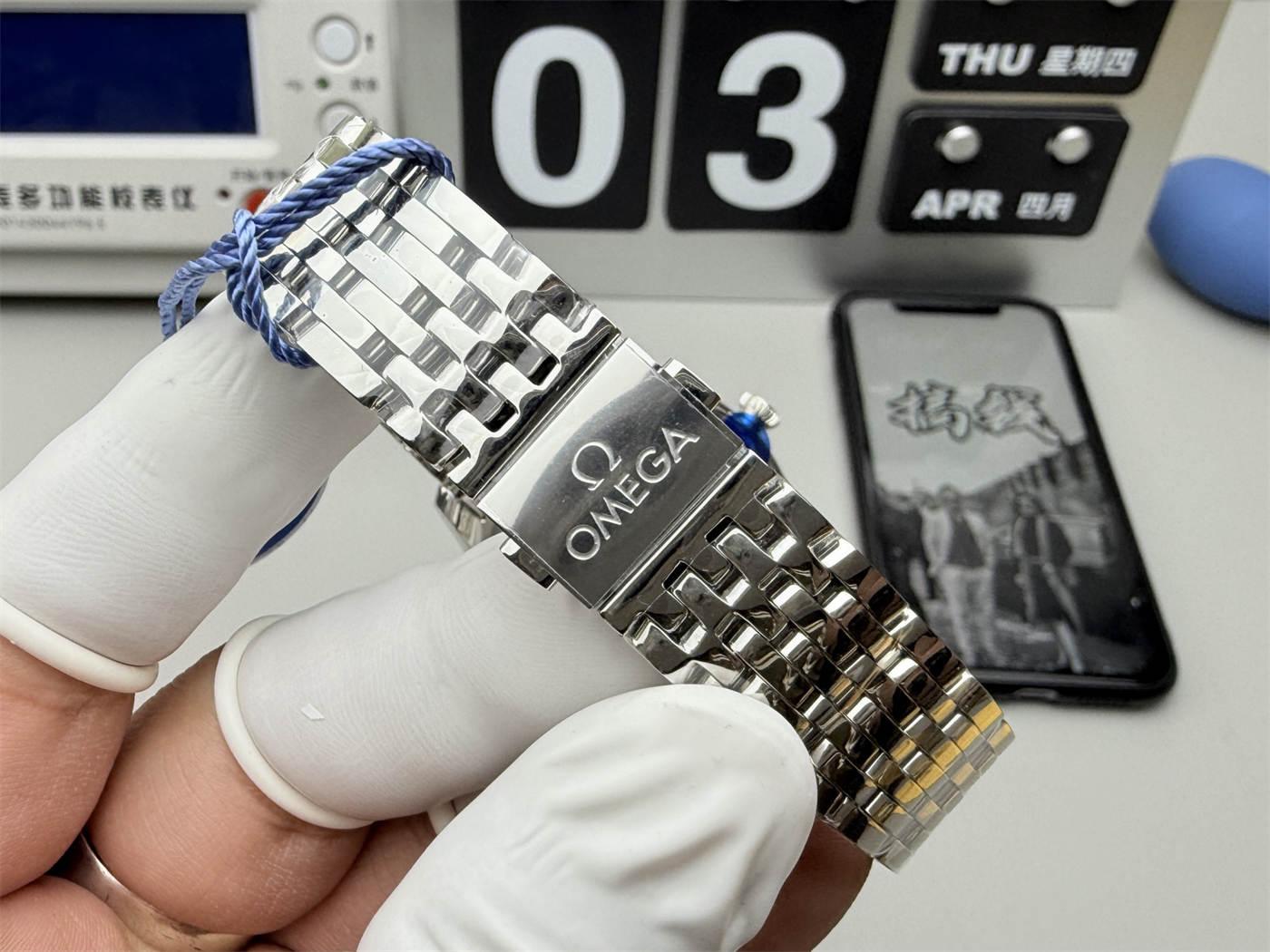 Omega De Ville 434.10.40.20.10.001 Replica – Classic 40mm Dress Watch - Image 9