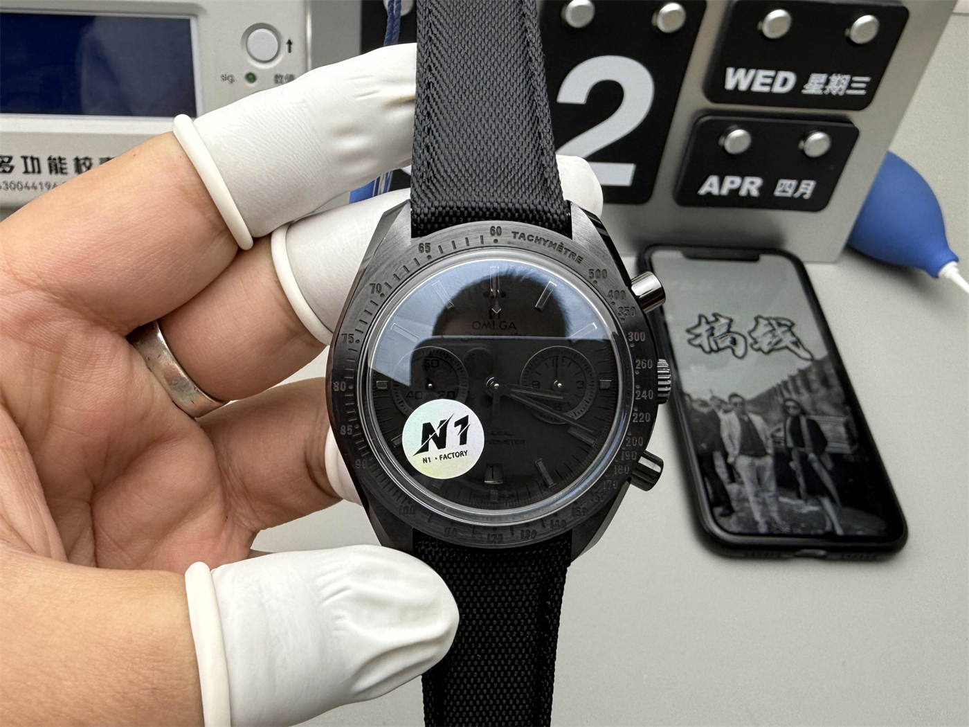 Omega Speedmaster 310.92.44.51.01.003 Replica – N1 Dark Side of the Moon 44.25mm Ceramic Chronograph