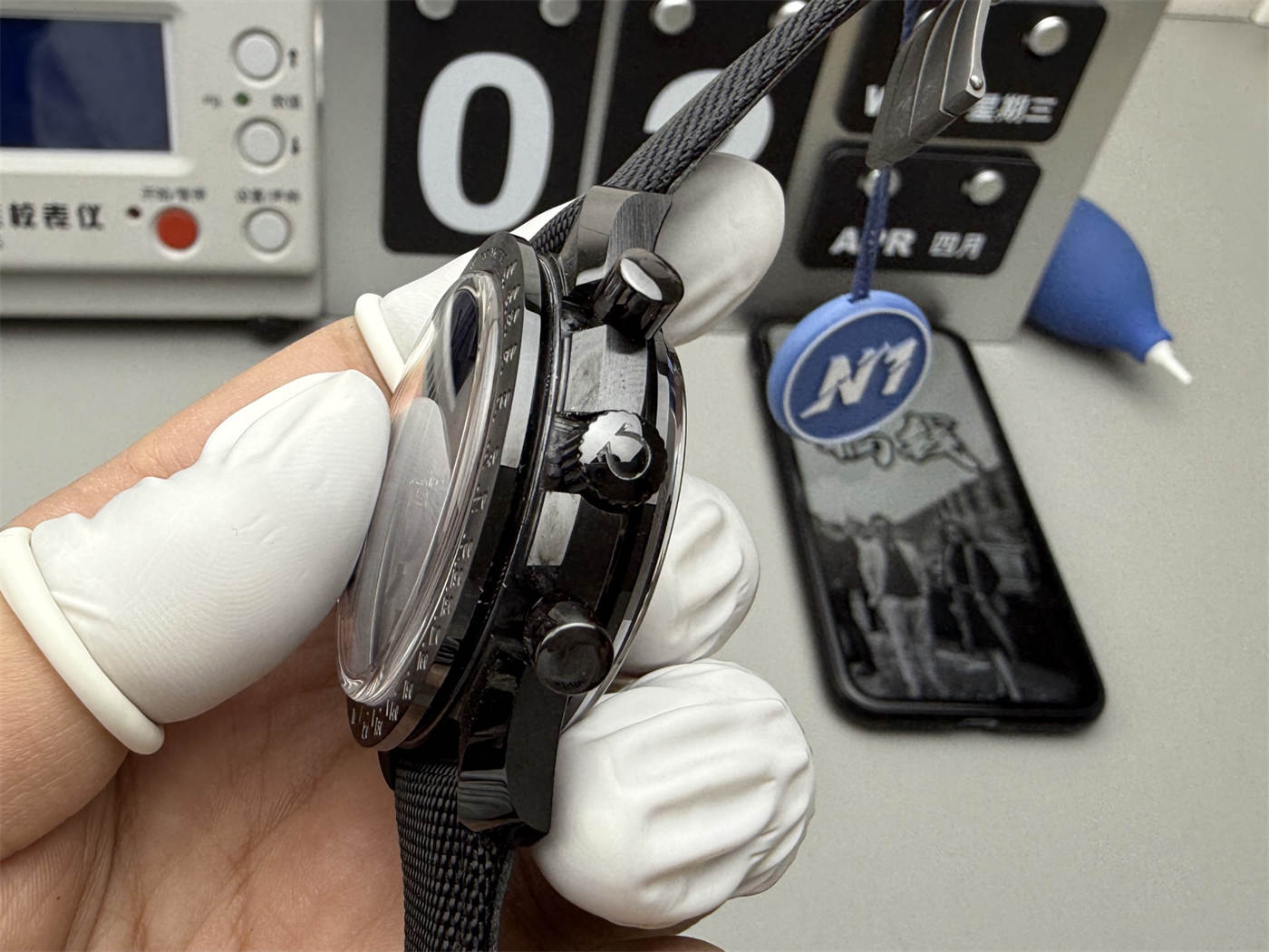 Omega Speedmaster 310.92.44.51.01.003 Replica – N1 Dark Side of the Moon 44.25mm Ceramic Chronograph - Image 6