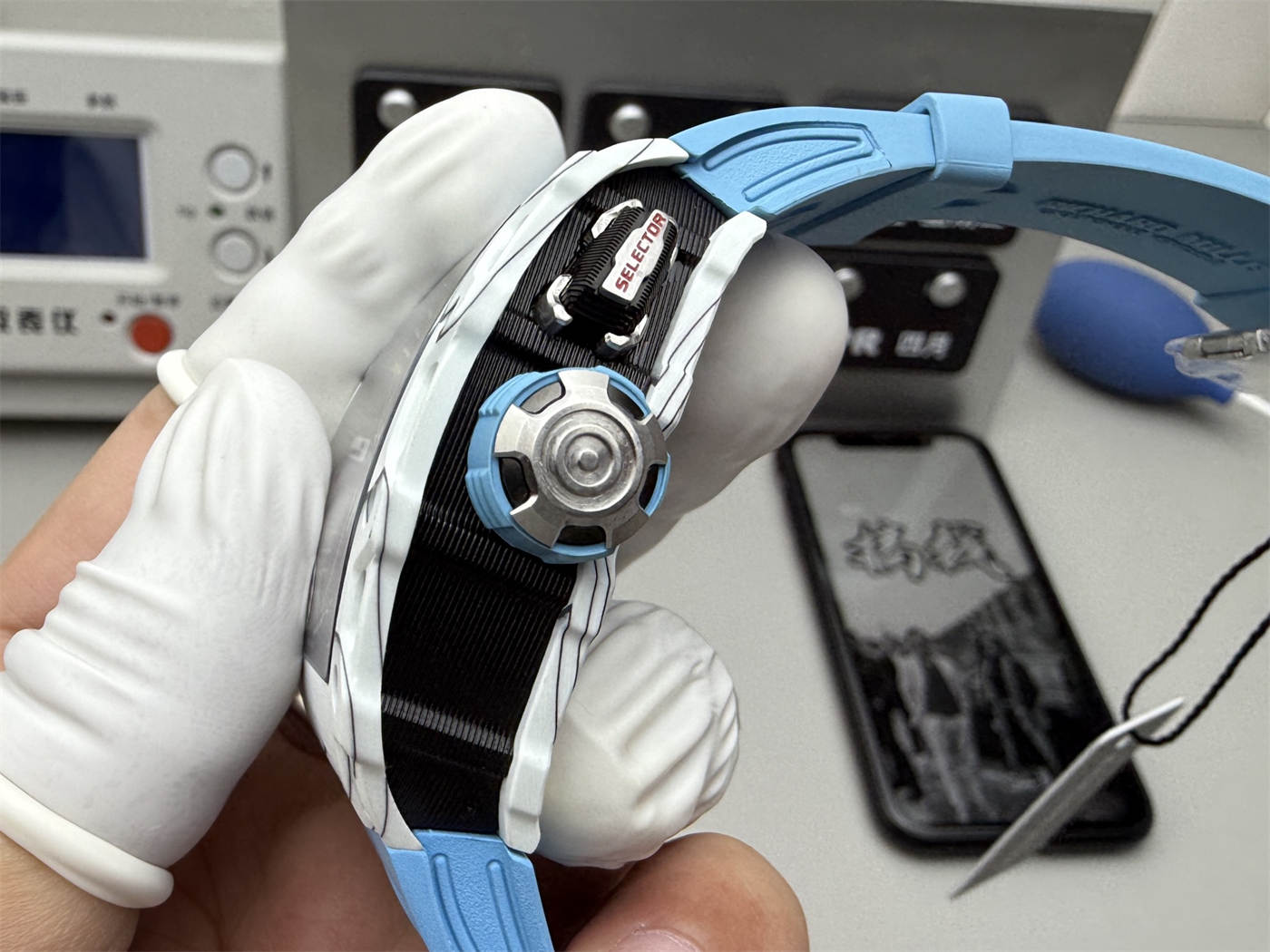 Richard Mille RM35-03 Replica – N1 Factory White Quartz TPT 43mm - Image 4