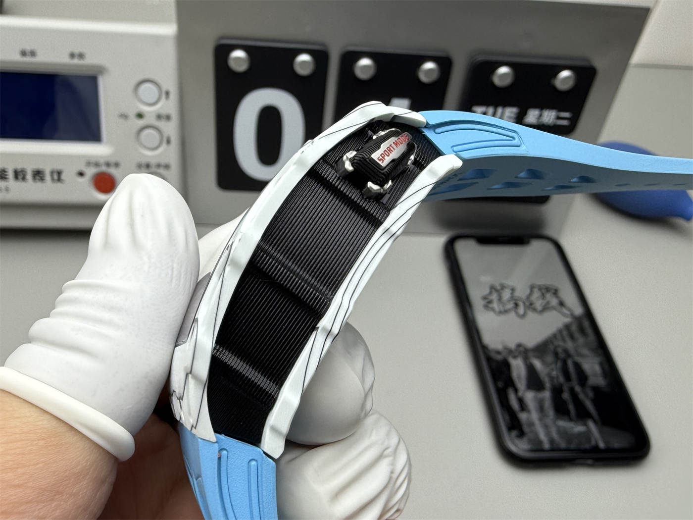 Richard Mille RM35-03 Replica – N1 Factory White Quartz TPT 43mm - Image 5