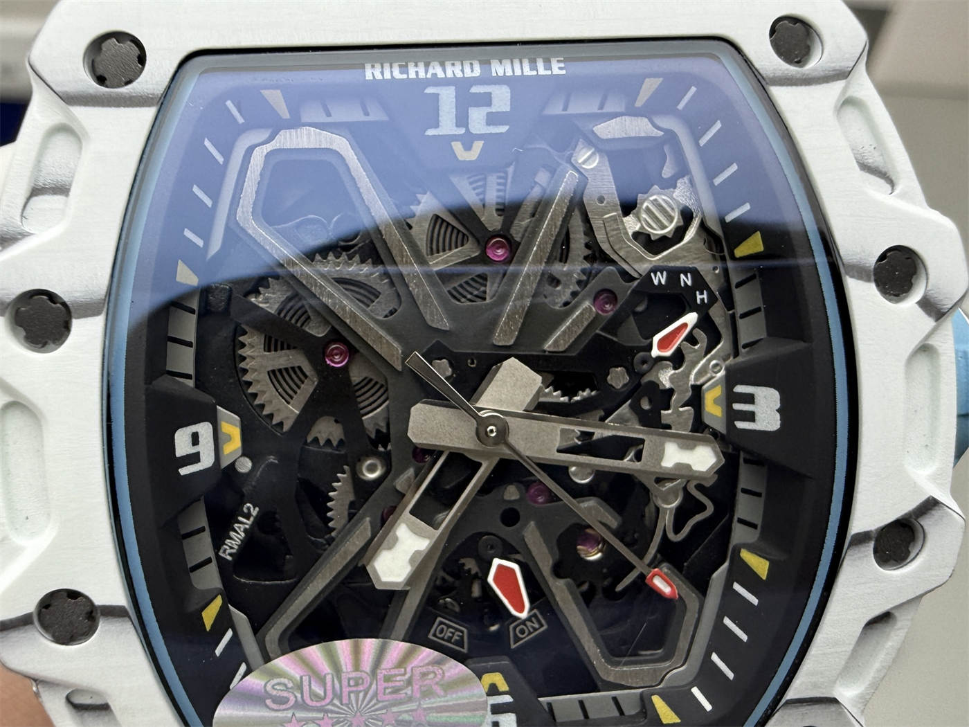 Richard Mille RM35-03 Replica – N1 Factory White Quartz TPT 43mm - Image 9