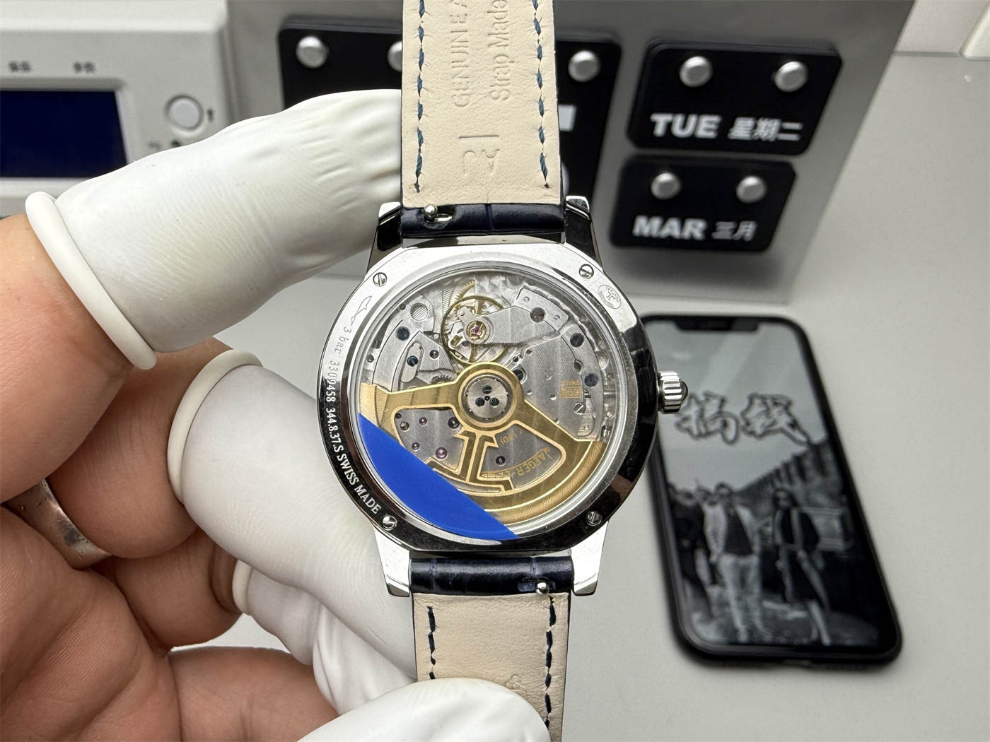 JLC Rendez-Vous 137-8411 Replica – 34mm Automatic Dress Watch - Image 8