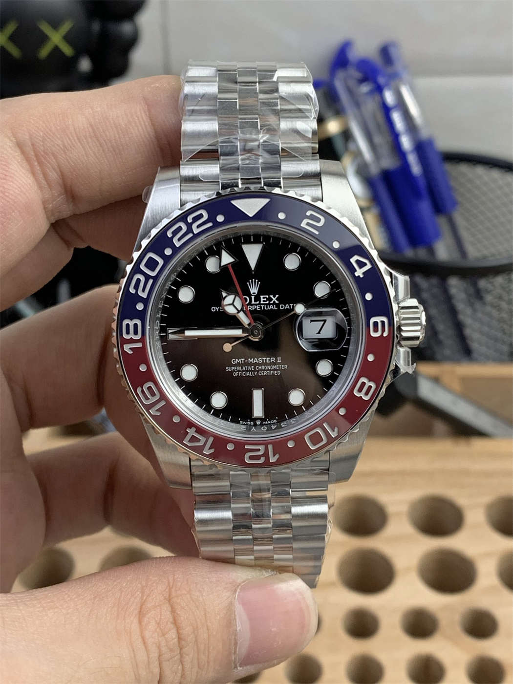 VS Factory Rolex GMT-Master II Pepsi Replica – V3 with Dandong 3285 Movement