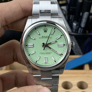 VS Factory Oyster Perpetual 41 Green Dial Replica – Avocado Green, 904L Steel, Automatic