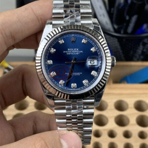VSF Datejust 41 Blue Diamond Dial Replica – Rolex 126334 V2