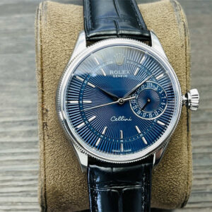 VR Factory Rolex Cellini Blue Dial Replica – M50519-0015 White Gold 39mm