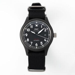 ZF Factory IWC Pilot Ceramic Replica – IW326906 Black Ceramic 41mm