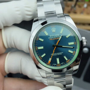 Rolex Milgauss 116400GV “Z-Blue” Dial – VS Factory [Real Green Sapphire]